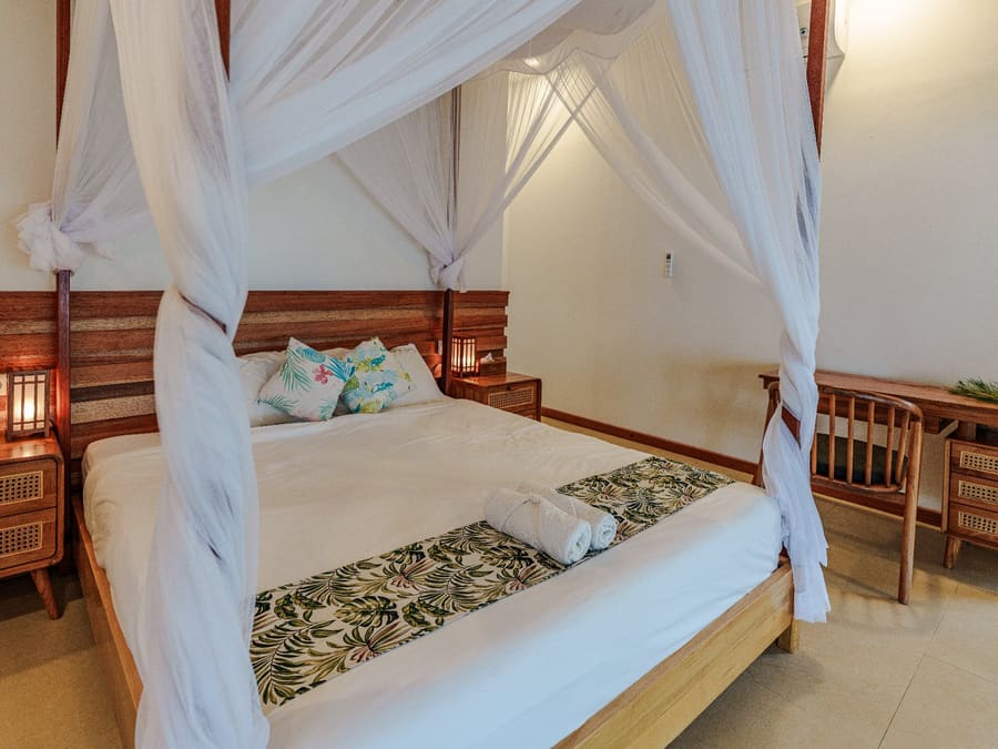Beachfront Villa with AC