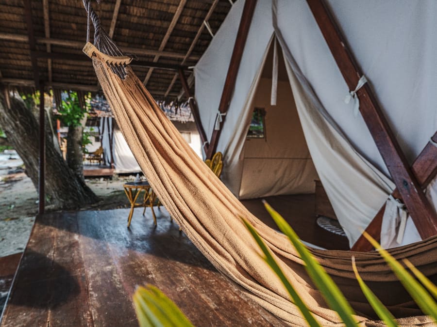 Beachfront Glamping Hütte