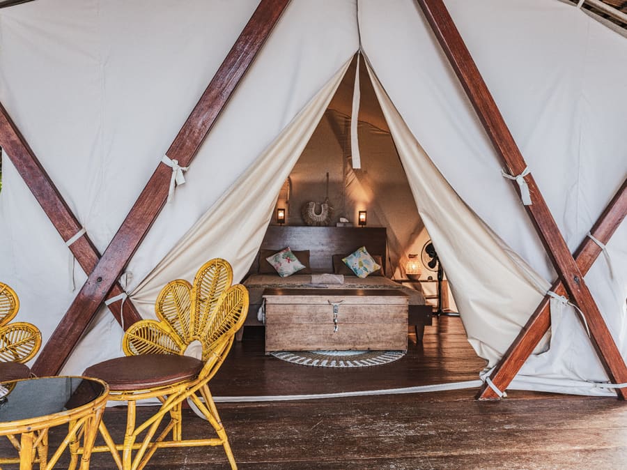 Beachfront Glamping Hütte